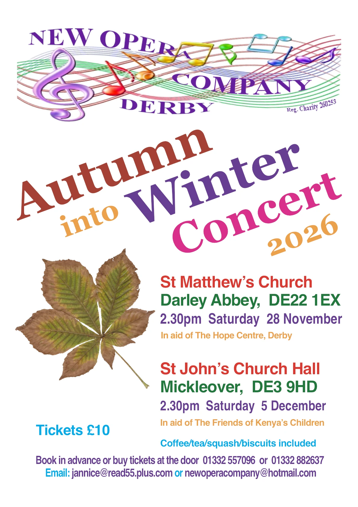 Autumn into Winter Concert 2026